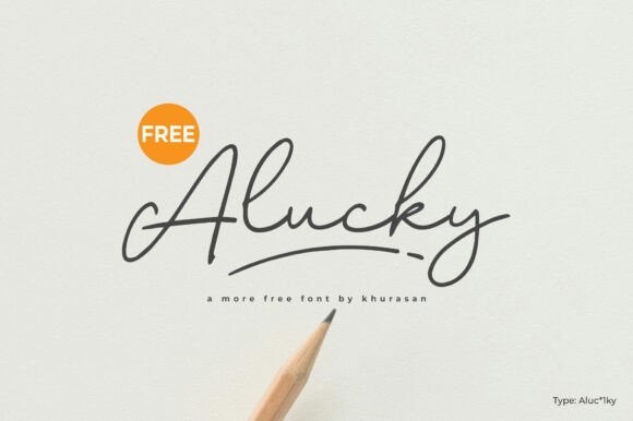 Alucky Font: A Cute Script for Branding