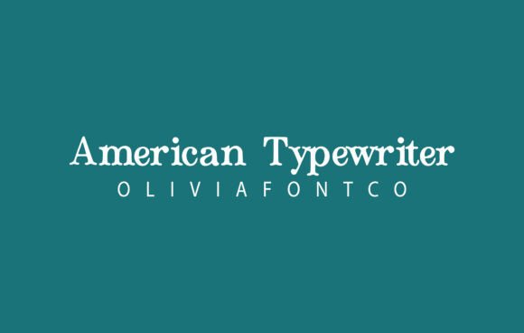 American Typewriter Font for Authentic Branding