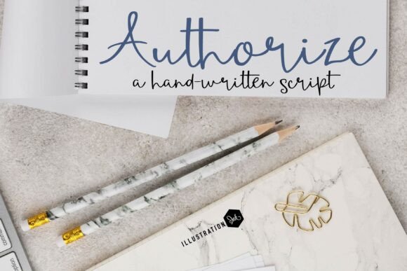 Authorize: The Handwritten Font for Bold Campaigns
