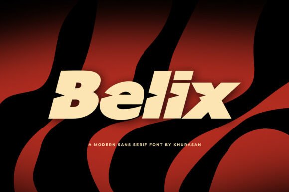 Belix: A Bold Sans Serif Font for Modern Branding