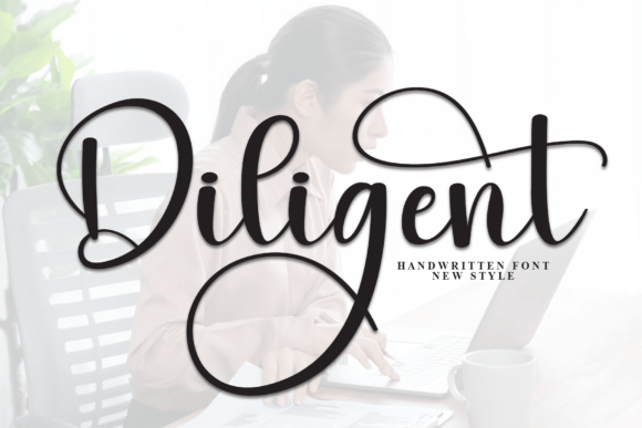 Diligent: A Graceful Script Font for Web Design