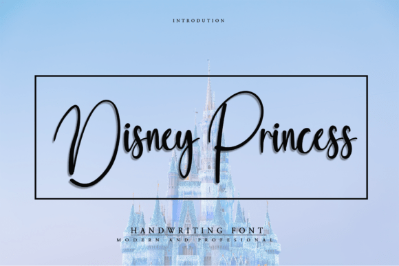 Disney Princess Typeface for Sweet Branding