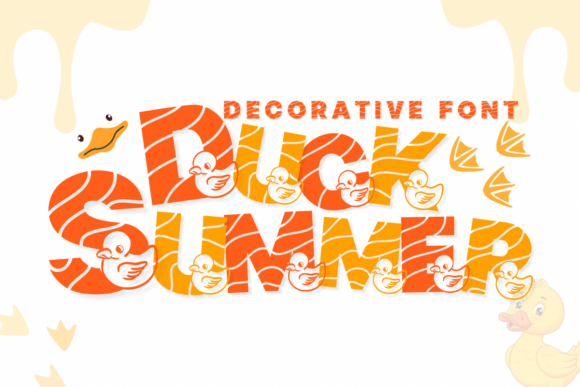 Duck Summer Font: Bold Type for Playful Brands