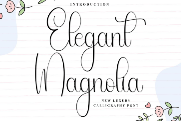 Elegant Magnolia Typeface Review for Designers