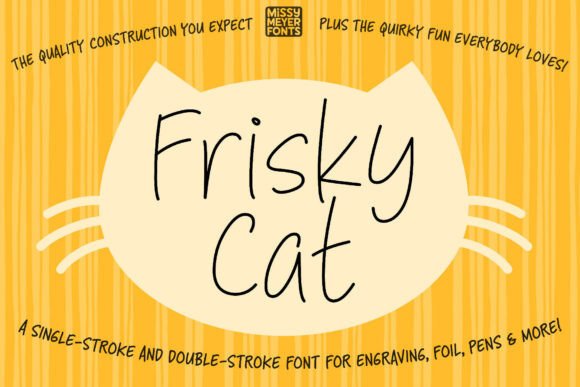 Frisky Cat: A Playful Typeface for Branding