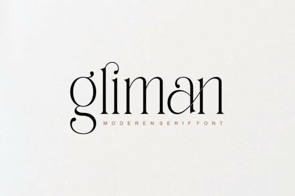 Gliman: A Modern Serif Font for Elegant Branding