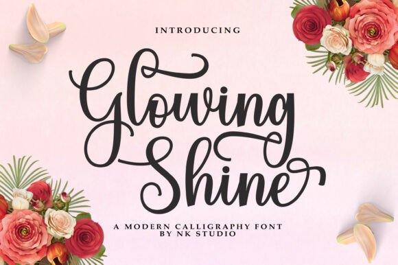 Glowing Shine Font for Professional Branding
