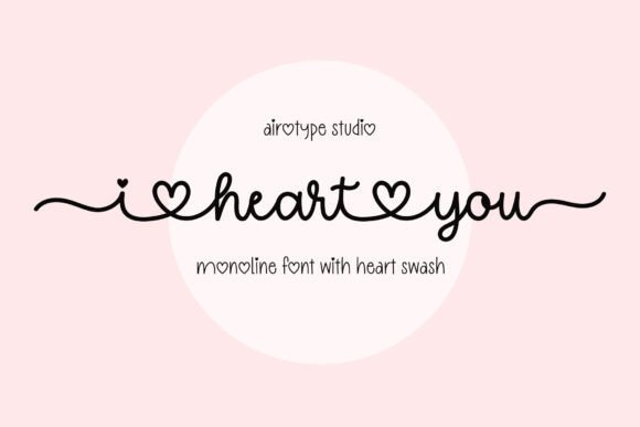 I Heart You: A Charming Script Handwritten Font for Editorial Design