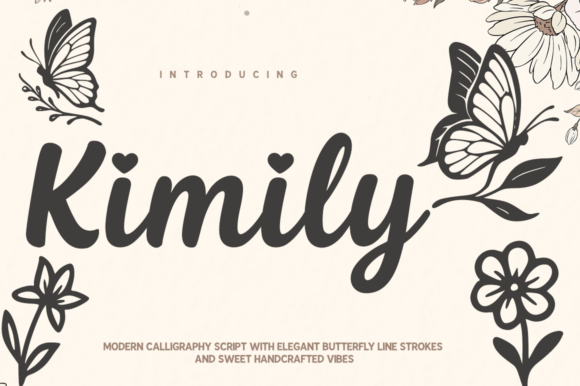 Kimily Font: Elevate Campaign Visuals