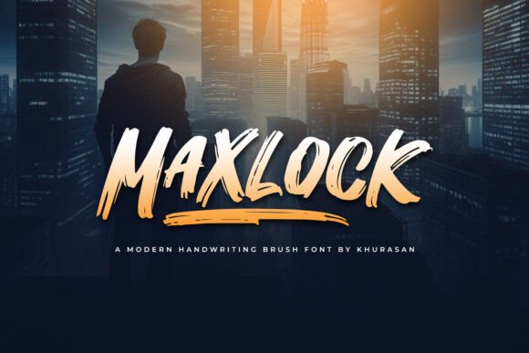 Maxlock Font Review for Modern Campaign Design