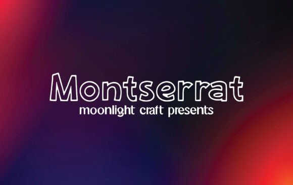 Montserrat: The Handwritten Typeface for Bold Branding