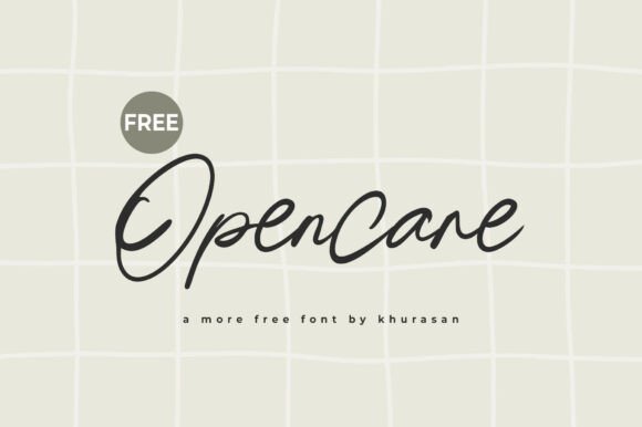 Opencare Font: Elevating Small Business Branding