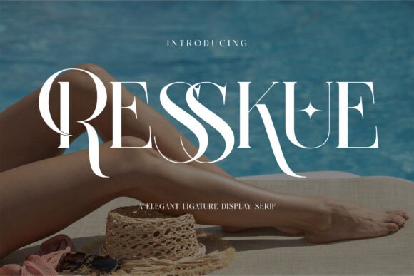 Resskue: The Elegant Serif Font for Modern Branding