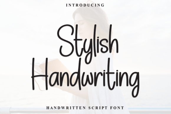 Stylish Handwriting Font for Editorial Design