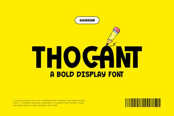 Thocant Typeface for Modern Campaigns