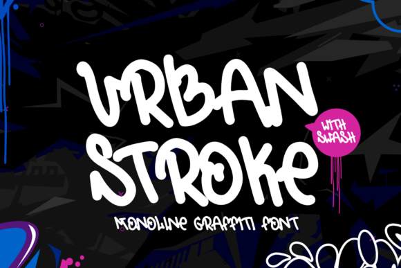 Urban Stroke Typeface for Bold Campaign Design