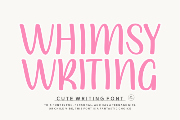 Whimsy Writing: A Handwritten Typeface for Warm Branding